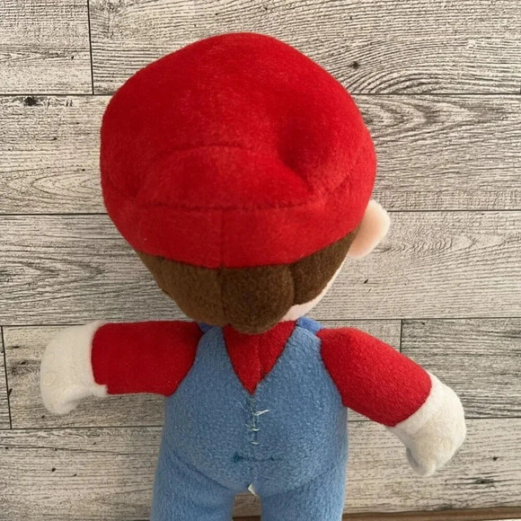 Nintendo Super Mario 2018 Mario Stuffed Toy Plush 10” Red Blue - Picture 7 of 9